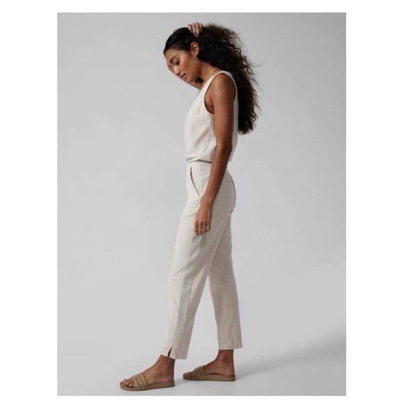 Athleta Pants & Jumpsuits Athleta Brooklyn Jumpsuit Abalone Grey